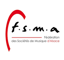 Logo des la fédération des Sociétés de Musique d'Alsace